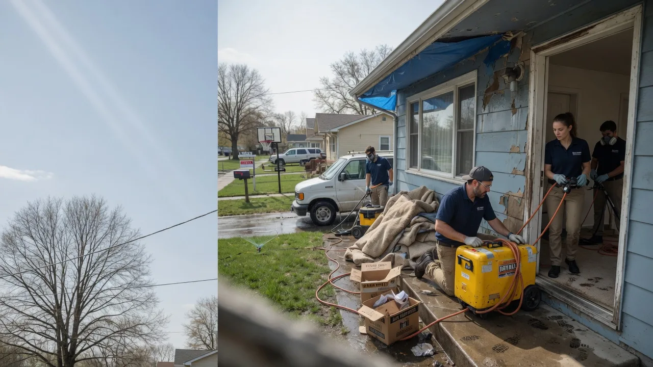 Basement Flood Cleanup in Pounding Mill, VA near me